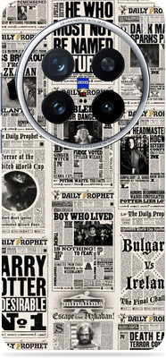 SkinoMania vivo X200 Pro Premium Vinyl Mobile Skin (Multicolor) Mobile Skin(Harry-Potter-Paper)