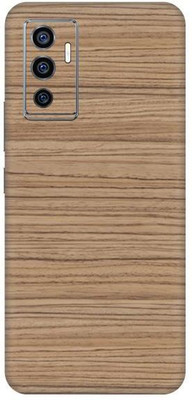 Vcare GadGets Y75 Teak Wood Back Side Premium Mobile Skin(Teak Wood)