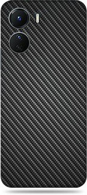 Mclaxa Black Carbon Fiber For vivo y16 4g Back Skin, Black Carbon Fiber, vivo Y16 4G Mobile Skin(Black Carbon Fiber Matte Finish Skin With Super Matte Finish)