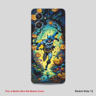 VYBE The Smart Choice Redmi Note 12 Super Hero Mobile Skin(Multy colorI/12)
