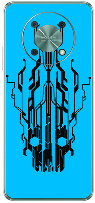 FCS Huawei nova Y90 Printed Back skin Mobile Skin(Captain America)