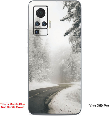 VYBE The Smart Choice Vivo X50 Pro Naturel Mobile Skin(Desert Grey 9)