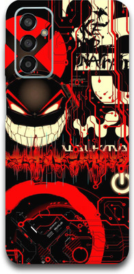 TJ CREATION Samsung Galaxy F13 Mobile Skin(Ultra Super Red Graffiti Skin With High Matte Finish.)