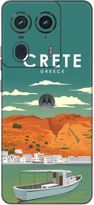 SKINFACTORY MOTOROLA EDGE 50 ULTRA 5G Premium Vinyl BACK Mobile Skin(Multicolor)