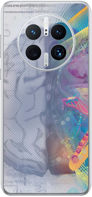 FCS Huawei Mate 50 Pro Printed Back skin Mobile Skin(Brain)
