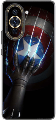 FCS Huawei nova 10 PRO Printed Back skin Mobile Skin(Captan Vs Panther)