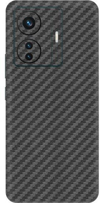 Vcare GadGets T1 Pro 5G Mobile Skin(Fiber Carbon Gun Metal)