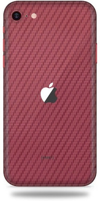 TJ CREATION Apple iPhone SE, Apple iPhone SE Mobile Skin(Ultra Super Transparent Carbon Fiber Skin With High Matte Finish., Mobile Skin (Back+Side+Camera))