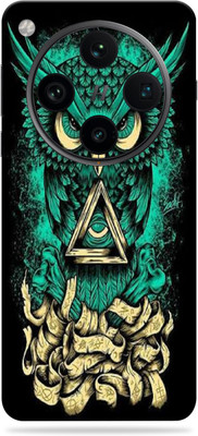 WeCre8 Skin's OPPO Find X8 5G Premium Vinyl Mobile Skin (Multicolor) Mobile Skin(Angry-Owl)