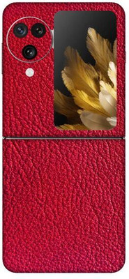 Vcare GadGets Find N3 Flip 5G Mobile Skin(Red)