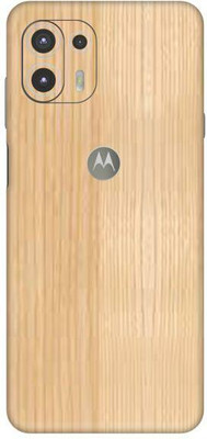 Vcare GadGets Moto Edge 20 Fusion Mobile Skin(Wooden)