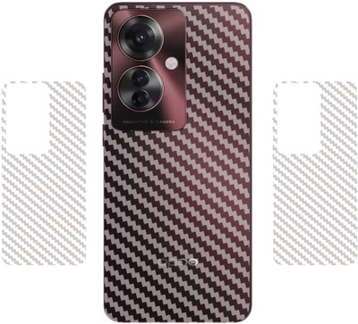 DVANK OPPO F25 PRO 5G || 3D CARBON FIBER ULTRA-THIN BACK LAMINATION || Mobile Skin(TRANSPARENT)