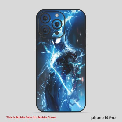 VYBE The Smart Choice iPhone 14 Pro Super Hero Mobile Skin(Dirty Blue 7)