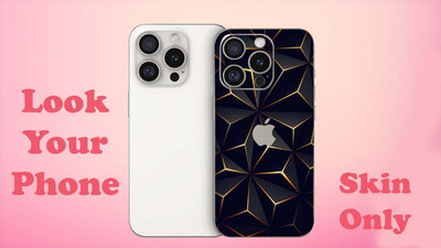 BUGGU IPHONE 16 PRO MAX Mobile Skin(Black)