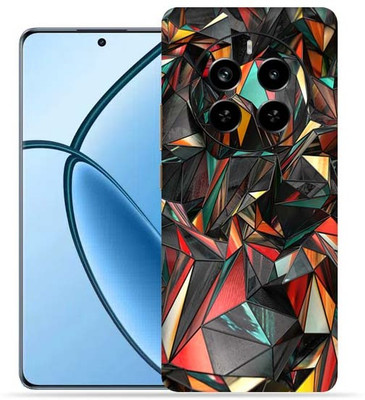 OggyBaba Realme P1 pro 5g Mobile Skin(Polygon Red)