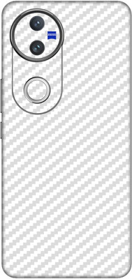 ARAYLE Vivo v50 (5G),v50 Mobile Skin(Transparent 3D Carbon Fiber)
