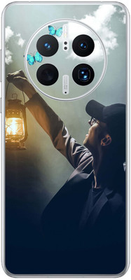 FCS Huawei Mate 50 Pro Printed Back skin Mobile Skin(Man With Lamp)