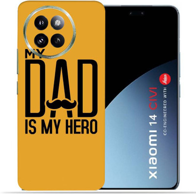 WeCre8 Skin's WeCre8 Skin's Xiaomi 14 Civi Mobile Skin(Dad is my hero)
