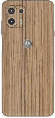 Vcare GadGets Moto Edge 20 Fusion Mobile Skin(Wooden)