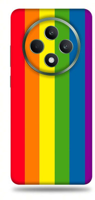 Mclaxa OPPO Reno 12F Mobile Skin(straight Rainbow Lines)