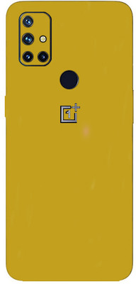 BugguSkin OnePlus Nord N10 5G Mobile Skin(Ultra Super Golden Matte Skin With High Matte Finish.)