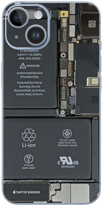 FCS iPhone 14 Plus Printed Back skin Mobile Skin(Motherboard Skin)