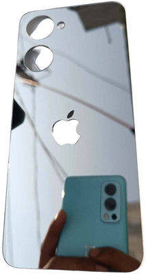 TWUAOP VIVO Y28S 5G MOBILE SKIN ACRYLIC SHEET MIRROR BACK PANNEL Mobile Skin(Silver)