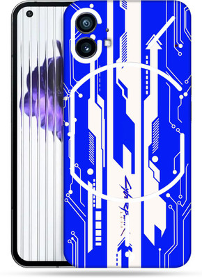 SkinoMania Nothing-Phone(1) Mobile Skin(Blue Cyberpunk)