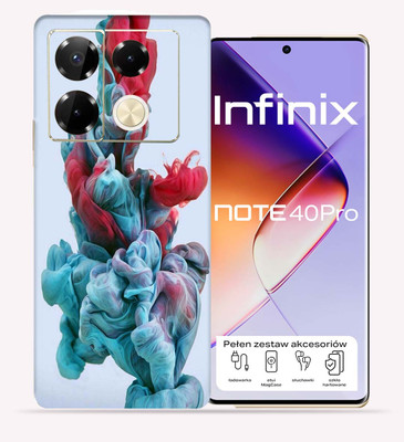 OggyBaba Infinix Note 40 pro 5g Mobile Skin(colorful smoke cloud)