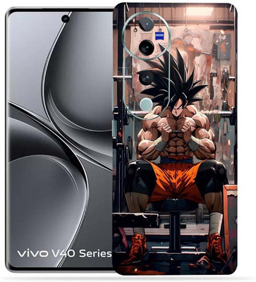 OggyBaba OggyBaba Vivo V40 pro 5g Mobile Skin(Gym with Goku)
