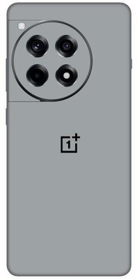 Vcare GadGets Glossy Silver OnePlus 12 R 5G With Logo Mobile Skin(Glossy Silver)