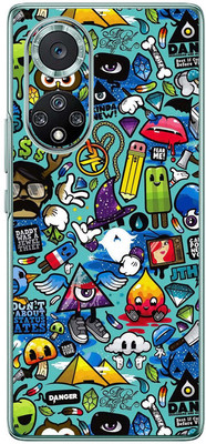 FCS Huawei nova 9 Printed Back skin Mobile Skin(Wall Pattern)