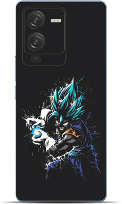 VYBE Vivo V25 Pro Goku Mobile Skin Mobile Skin(Ylnmn Blue 34)