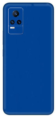 Vcare GadGets Vivo Y21e 5 G Mobile Skin(Blue Glossy)