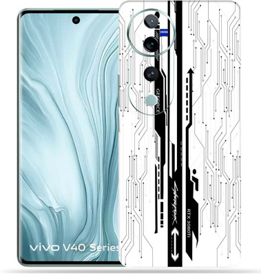 OggyBaba OggyBaba Vivo V40 Mobile Skin(White CyberPunk)