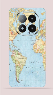 OggyBaba OggyBaba Redmi Note 14 pro 5g Mobile Skin(Word Map)