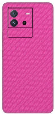 Vcare GadGets iQOO Neo 6 5G Mobile Skin(Fiber Carbon Pink)