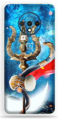 AsSkin Oneplus 7T Mobile Skin(trishool Back Skin With High Matte Finish)