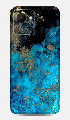 WeCre8 Skin's Realme C30s Mobile Skin(Blue-Aqua Multicolor Mobile Skin)