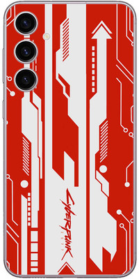 FCS Samsung Galaxy A54 5G Printed Back skin Mobile Skin(Cyber Punk Red)