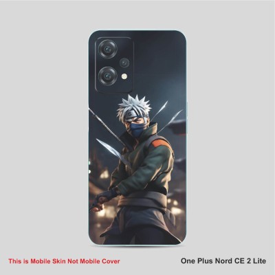 VYBE The Smart Choice One Plus Nord CE 2 Lite Kakashi Mobile Skin Mobile Skin(Black B22)