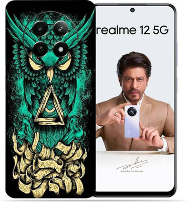 OggyBaba Realme 12 5g Mobile Skin(Angry Owl)