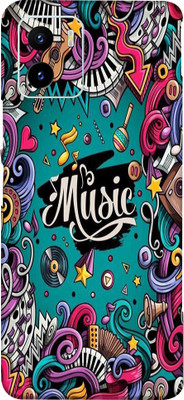 BUGGU Vivo Y15c Mobile Skin(Ultra Super Music Graffiti Skin With High Matte Finish)