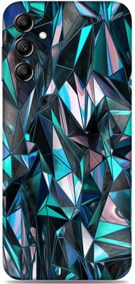 SkinoMania SAMSUNG Galaxy A14 5G Mobile Skin(Multicolor polygon-blue)