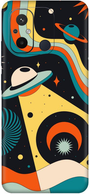 AMTHA AMTHA REDMI 12C Premium Vinyl Mobile Skin(Multicolor)