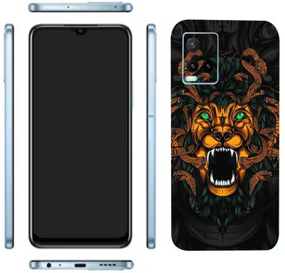 Pochanki Vivo Y33t Mobile Skin(Loin king Skin With Glossy Matte Finish.)