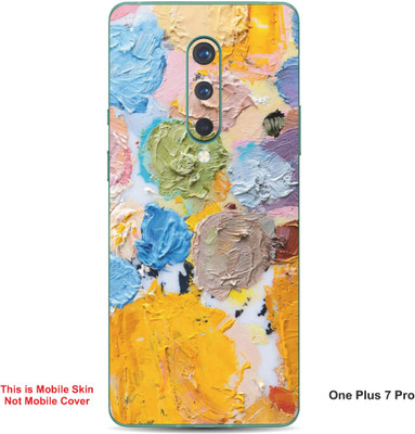 VYBE The Smart Choice One Plus 7 Pro Art Embossed Mobile Skin(Soapstone A1)