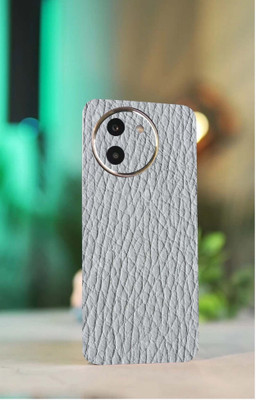 TJ CREATION Vivo T3x 5G Mobile Skin(Ultra Super GREY LETHER Skin With High Mattte Finish.......)