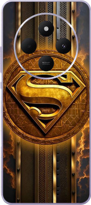 yug emporium Back Skin Wrap For Redmi A4 Premium Quality Full Coverage (Superman LOGO) Mobile Skin(Multicolor)