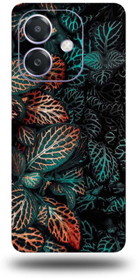 Mclaxa OPPO A3x 5g Mobile Skin(Blue Leaves)